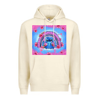 Sandshell stitch rainbow Premium Hoodie - Zillion Design Studio