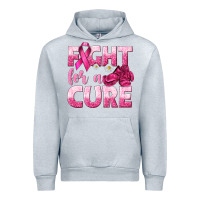 Heather Grey Fight For a Cure Urban Hoodie - texasbilliewilder