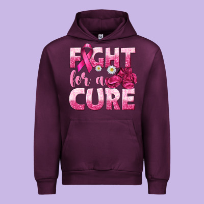 Fight For A Cure Urban Hoodie Designed By Texasbilliewilder