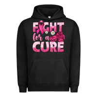 Pigment Black Fight For a Cure Urban Hoodie - texasbilliewilder