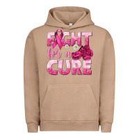 Pigment Burro Fight For a Cure Urban Hoodie - texasbilliewilder