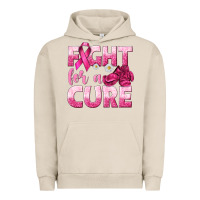 Pigment French Oak Fight For a Cure Urban Hoodie - texasbilliewilder