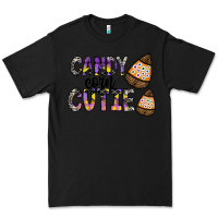 Black Candy Corn Cutie Premium Tee - CowhideDigitalArt