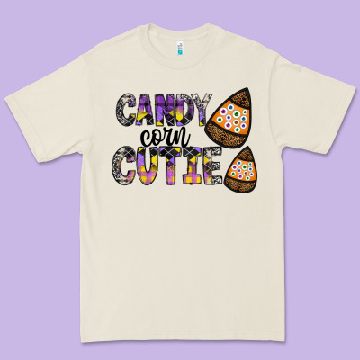 Candy Corn Cutie Premium Tee Designed By Cowhidedigitalart