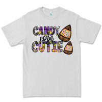 Dove Grey Candy Corn Cutie Premium Tee - CowhideDigitalArt