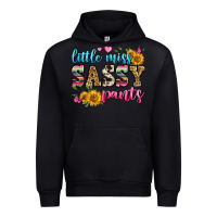 Black western little miss sassy pants Urban Hoodie - Zillion Design Studio
