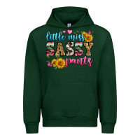 Forest Green western little miss sassy pants Urban Hoodie - Zillion Design Studio