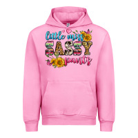 Fuchsia Pink western little miss sassy pants Urban Hoodie - Zillion Design Studio