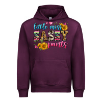 Mauve Wine western little miss sassy pants Urban Hoodie - Zillion Design Studio