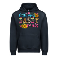 Navy western little miss sassy pants Urban Hoodie - Zillion Design Studio