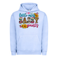 Pigment Grape Ice western little miss sassy pants Urban Hoodie - Zillion Design Studio
