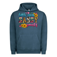 Pigment Midnight Navy western little miss sassy pants Urban Hoodie - Zillion Design Studio