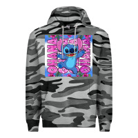 Slate Camo stitch ohana Premium Hoodie - Zillion Design Studio
