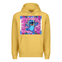 Antique Gold stitch ohana Premium Hoodie - Zillion Design Studio
