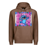 Chestnut stitch ohana Premium Hoodie - Zillion Design Studio
