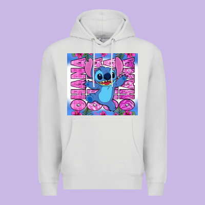 Stitch Ohana Premium Hoodie Designed By Zillion Design Studio