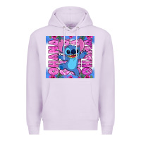 Lilac stitch ohana Premium Hoodie - Zillion Design Studio