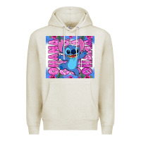 Oatmeal Heather stitch ohana Premium Hoodie - Zillion Design Studio