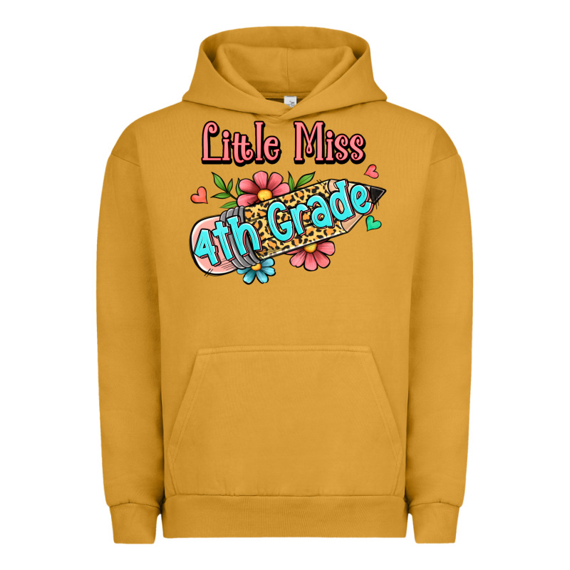 Little Miss Fourth Grade Urban Hoodie by RanaPortraitStore | Teevron
