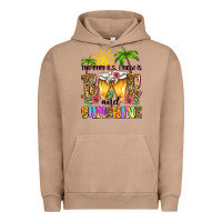 Pigment Burro the only b.s. i need is beer and sunshine Urban Hoodie - Zillion Design Studio