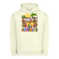 Pigment Pistachio the only b.s. i need is beer and sunshine Urban Hoodie - Zillion Design Studio