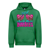 Emerald Girl Check Those Boobies Urban Hoodie - texasbilliewilder
