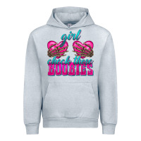 Heather Grey Girl Check Those Boobies Urban Hoodie - texasbilliewilder