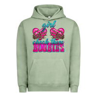 Pigment Oil Green Girl Check Those Boobies Urban Hoodie - texasbilliewilder