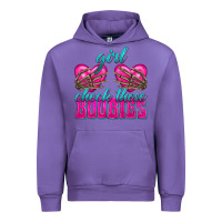 Tulip Girl Check Those Boobies Urban Hoodie - texasbilliewilder