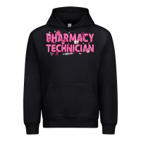 Black Breast Cancer Pharmacy Technician Urban Hoodie - texasbilliewilder
