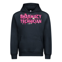 Navy Breast Cancer Pharmacy Technician Urban Hoodie - texasbilliewilder