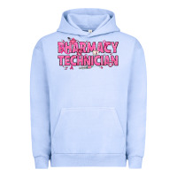 Pigment Grape Ice Breast Cancer Pharmacy Technician Urban Hoodie - texasbilliewilder