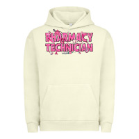 Pigment Pistachio Breast Cancer Pharmacy Technician Urban Hoodie - texasbilliewilder