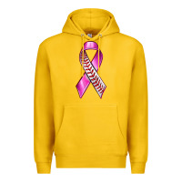Lemon Breast Cancer Ribbon Baseball Premium Hoodie - texasbilliewilder
