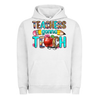 Pigment Lunar Rock teachers gonna teach Urban Hoodie - Zillion Design Studio