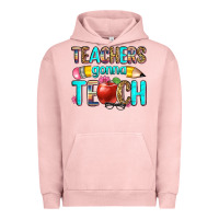 Pigment Salmon teachers gonna teach Urban Hoodie - Zillion Design Studio