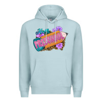 Blue Mist hello preschool Premium Hoodie - RanaPortraitStore