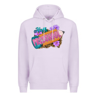 Lilac hello preschool Premium Hoodie - RanaPortraitStore
