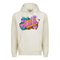 Oatmeal Heather hello preschool Premium Hoodie - RanaPortraitStore