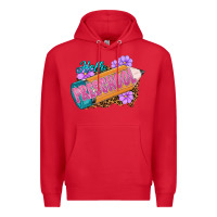 Red hello preschool Premium Hoodie - RanaPortraitStore