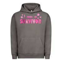 Pigment Tornado I Am a Survivor Breast Cancer Urban Hoodie - texasbilliewilder