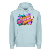 Blue Mist Hello 2nd Grade Premium Hoodie - RanaPortraitStore