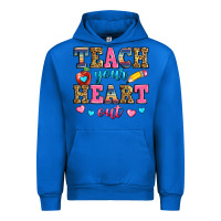 Cobalt teach your heart out Urban Hoodie - Zillion Design Studio