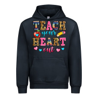 Navy teach your heart out Urban Hoodie - Zillion Design Studio