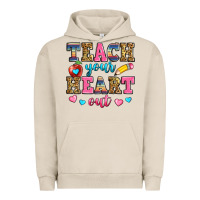 Pigment French Oak teach your heart out Urban Hoodie - Zillion Design Studio