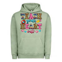 Pigment Oil Green teach your heart out Urban Hoodie - Zillion Design Studio