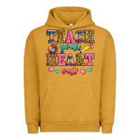 Pigment Peanut Butter teach your heart out Urban Hoodie - Zillion Design Studio