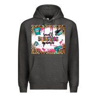 Charcoal Heather small business mama Premium Hoodie - Zillion Design Studio