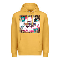 Mustard small business mama Premium Hoodie - Zillion Design Studio