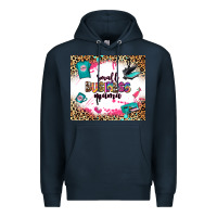 Navy small business mama Premium Hoodie - Zillion Design Studio